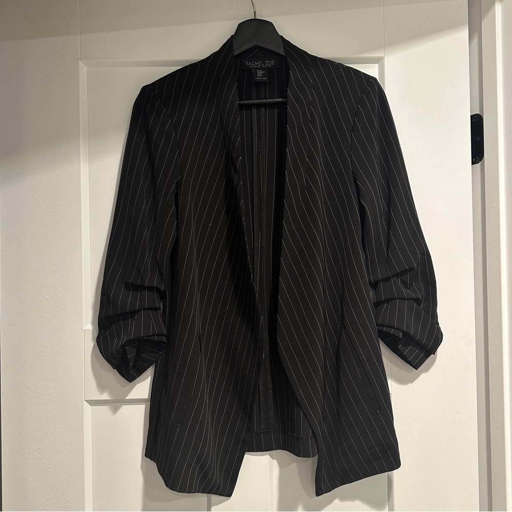 RACHEL ZOE blazer - like new with cropped sleeves size XS